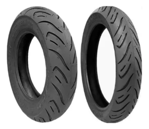 Casal Pneu Burgman D/t 3.50-10 + 100/90-10 Sport R Technic