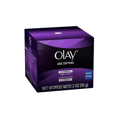 Olay Age Defying Antiarrugas Noche Crema Facial 2 Oz