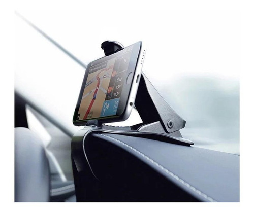 Imagen 4 de 9 de Soporte Universal Pinza Porta Celular Gps Para Tablero Auto