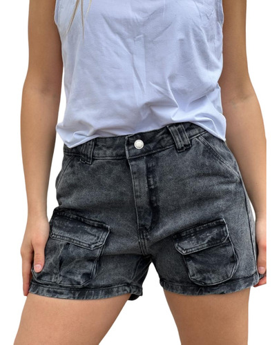 Short De Jean Cargo Jason Negro