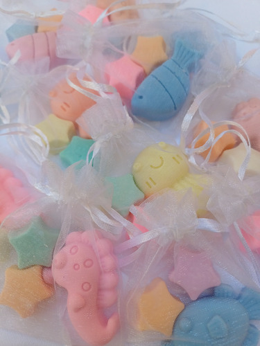 Jabones De Animales Del Mar Para Souvenirs X 10 Bolsitas