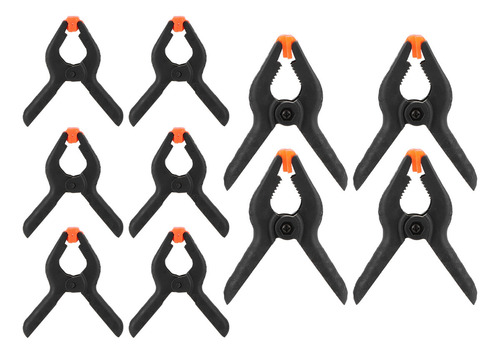 Juego De 10 Abrazaderas De Resorte Para Bricolaje, Clips De