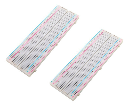 2pz Protoboard 830 Puntos Prototablilla Mb-102 Para Arduino