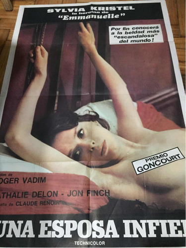 Poster Una Esposa Infiel Con Silvya Kristel