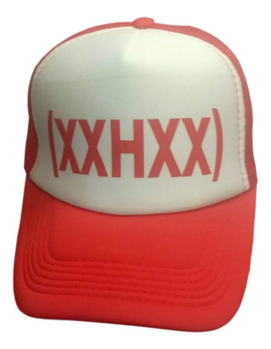 Imagen 2 de 8 de Gorra Trucker X X H X X Huracán Rojo