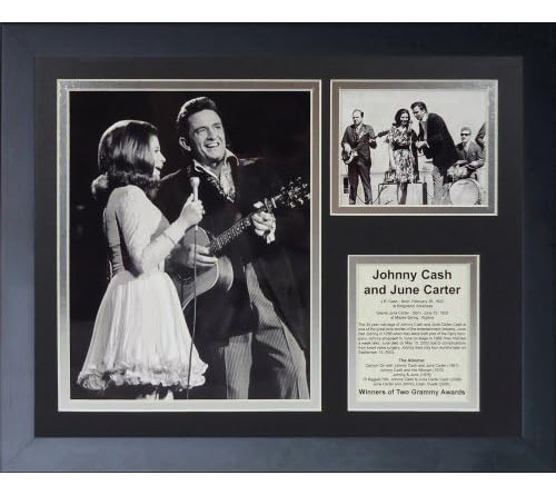  Johnny Cash And June Carter Framed Photo Collage, 11 X...