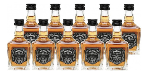 Pack X 15 Mini Jack Daniels Single Barrel Select 50ml | Usa 