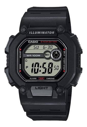 Reloj Casio Timepieces Analogico Hombre W-737h-1avcf Color De La Correa W-737h-1avcf / Negro