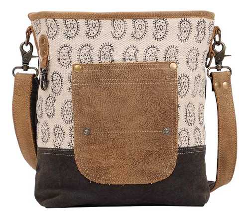 Myra Bag Tango Print Bolso De Hombro En Lona Reciclada Y Cue