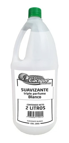 Suavizante Perfumado Blanco El Cacique 2 Lts 