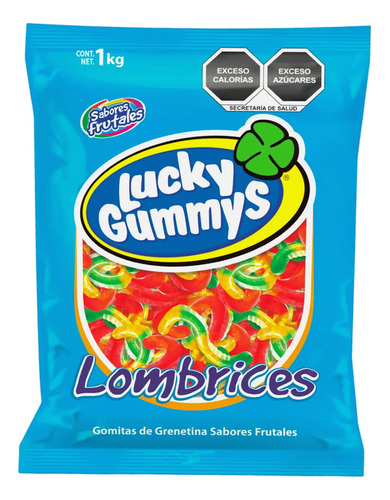 Lucky Gummys Lombrices 1 Kg