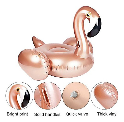 Flamingo Pool Float, Giant Inflatable Flamingo Pool Float In