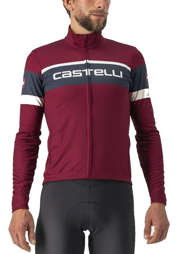 Camisa Ciclismo Castelli Men Passista - Manga Longa -