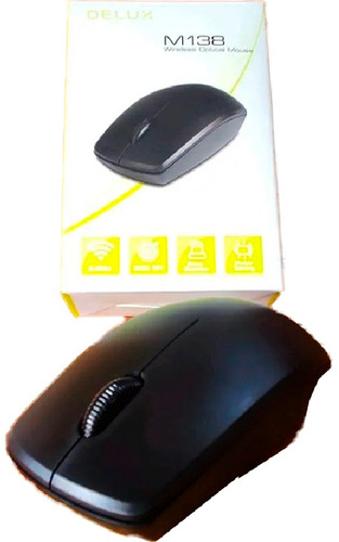 Mouse Inalambrico Delux M138