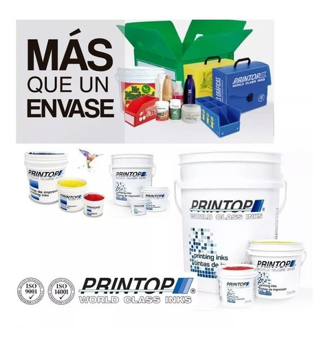 Tintas Graficas, Serigrafia - Printop