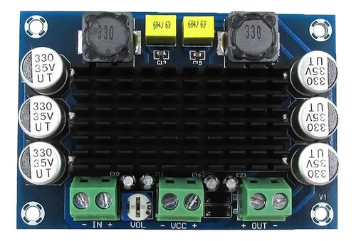 Dc 12v-26v Tpa3116 D2 100w Mono Canal Amplificador De Audio