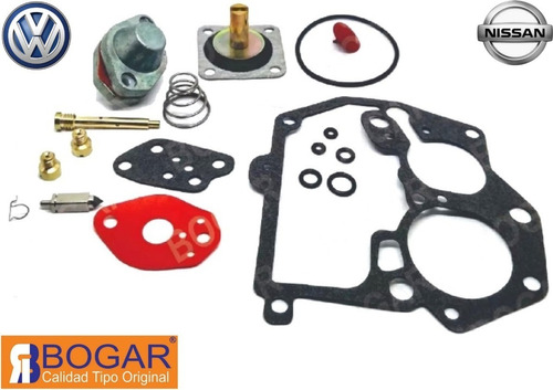 Repuesto Completo De Carburador 2 Gargantas Vw Caribe 86 1.8