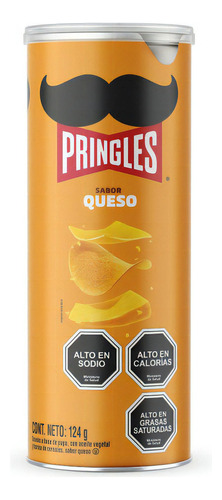 Papas Fritas Pringles Queso 124g