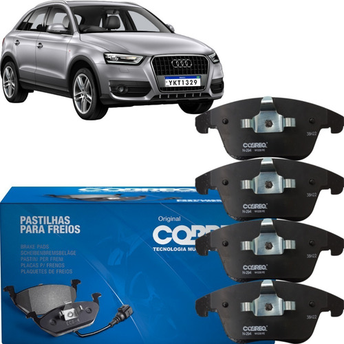 Pastilha Freio Dianteira Original Cobreq Q3 Tiguan 1.4 2.0