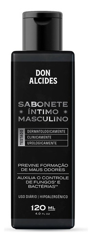 Sabonete Íntimo Masculino Don Alcides Sem Perfume 120 Ml