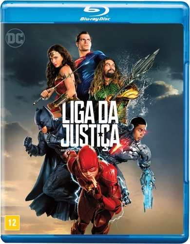 Liga Da Justiça - Blu-ray Capa Exclusiva Com Extras Lacrado