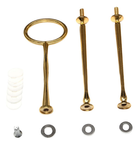 3 Manija Del Soporte De La Placa De La Torta Accesorios