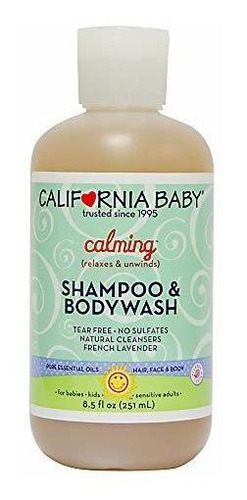 California Bebé Champú Calmante Y Body Wash - Pelo, La Cara 