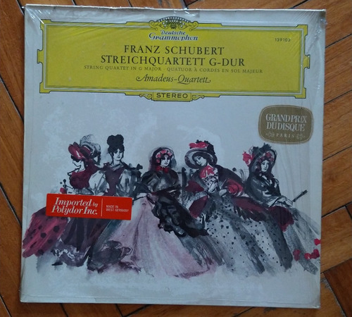 Disco Vinilo Franz Schubert Streichquartett G-dur Amadeus