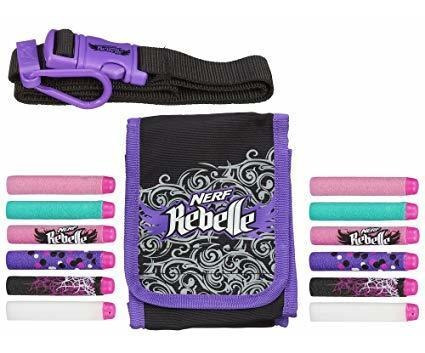 Hasbro Nerf Rebelle Dardo De La Diva Bolsa Y La Correa