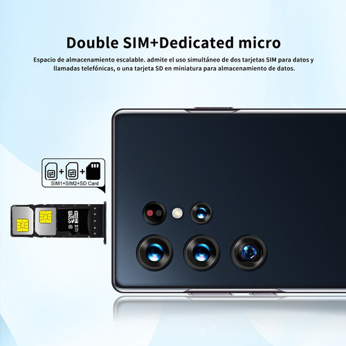 Celular Android S22+ultra 4g Verde De 6.82 En Ram 3gb Y Rom 64gb
