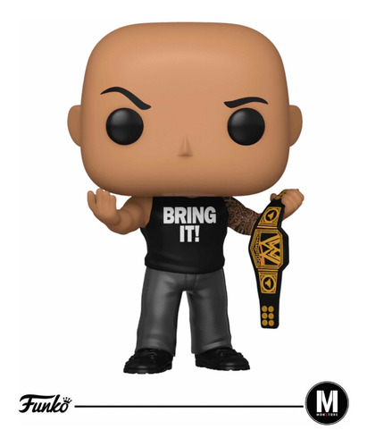 Funko Pop! The Rock N°91 (w/ Belt