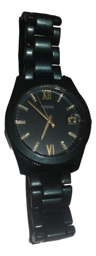 Reloj Fossil Verde De Acero Es4408