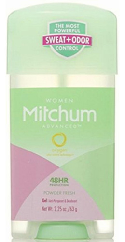 Mitchum Powder Fresh Gel Desodorante Anti-transpirante, 63