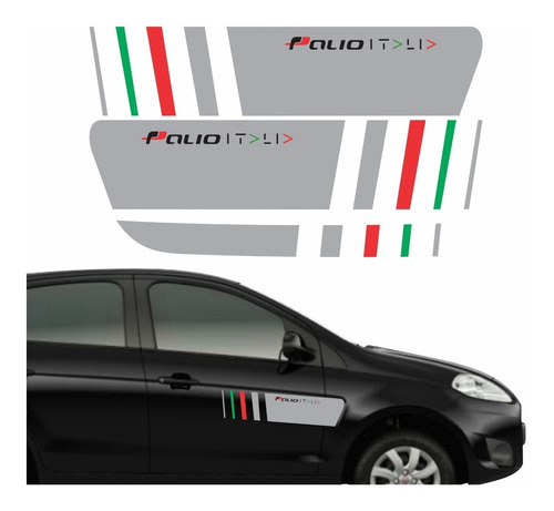 Kit Adesivos Fiat Palio Sporting Italia Spt06