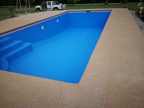 Imagen 5 de 10 de Revestimiento Fulget Y Borde De Hormigón Piscinas De Fibra