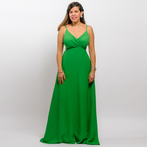 Vestido De Fiesta Verde