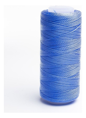 Caja 6 Pzs Hilo Crochet Nylon Sedificado Selanusa Color Azul Royal