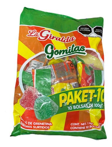 Gomitas La Giralda 10pz