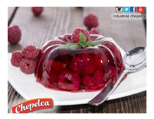 Gelatina Sabor A Naranja Chepelca 80 Gr 3 Unds