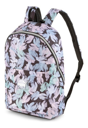 Mochila Puma Core Seasonal Florea/neg De Mujer