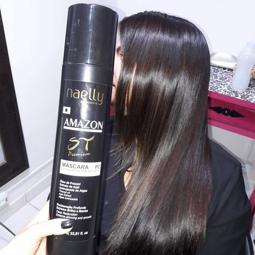Imagem 2 de 5 de Naelly St Premium Definitiva P2 - 500ml + Brinde!