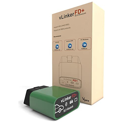 Adaptador Obd2   Vlinker Fd Plus Forscan, Compatible Ip...