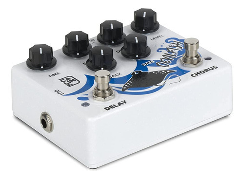 Caline Dcp-03 Devilfish - Pedal de efeito Cho Delay. Color Devilfish Chorus Retay