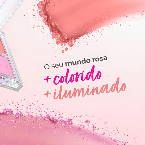 Blush Pó Wepink Quarteto Virgínia 4 Tons Dermatológico