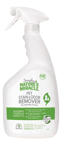 Nature's Miracle Simply Pet - Removedor De Manchas Y Olores,