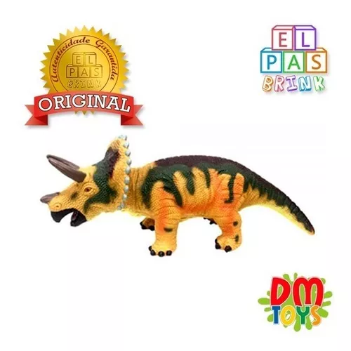 Boneco Dinossauro Soft Coleção Mundo Dinossauro – DM Toys