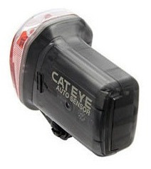 Imagen 5 de 7 de Luz Cateye Trasera Flashing Roja Auto Sensor Bicicleta