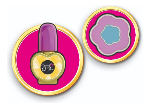 Kit Maquillaje Estuche Fashion Clementoni Crazy Chic Cool