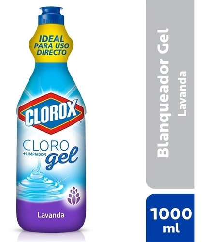 Cloro Clorox Power Gel 1000 Ml Lavanda