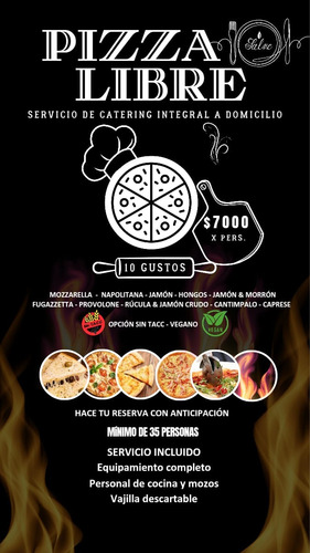 Pizza Party - Catering Integral A Domicilio